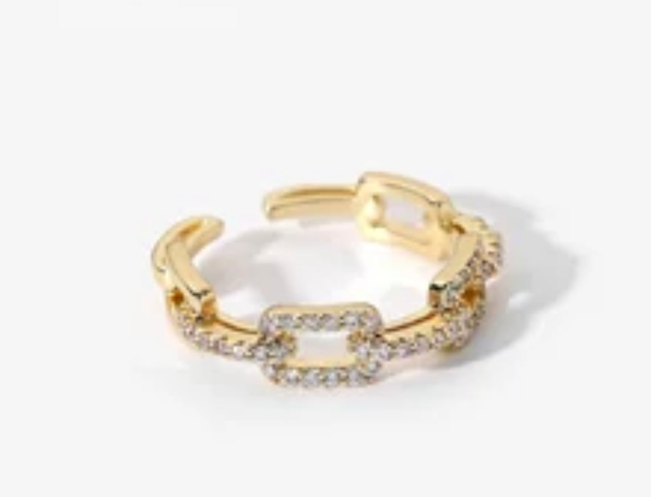 Chain link ring