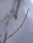 Horse eye tennis bracelet (colored)