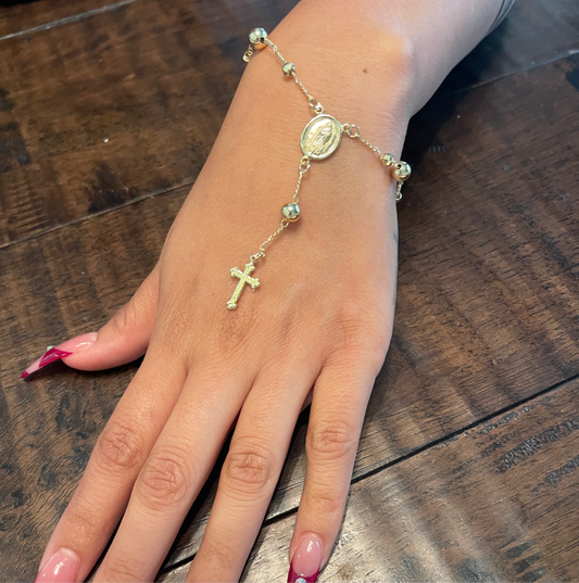 Rosary bracelet