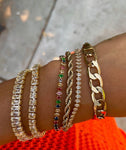 Cuban chain bracelet