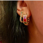 Caicos earrings (gold)