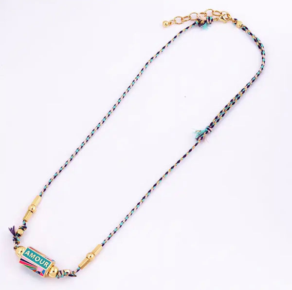 Turquoise Amour necklace